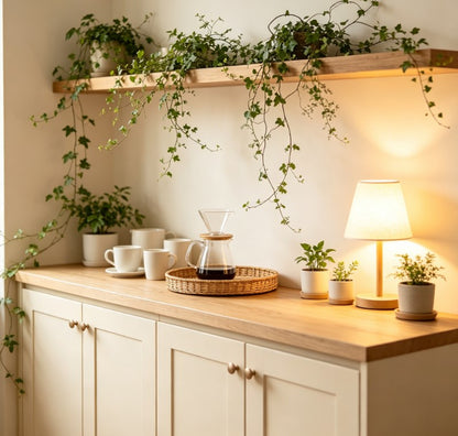 57-Inch Artificial Vines Branches, Faux Greenery Twigs with Leaves for Decorative Wall-Mounted Home and Wedding Display